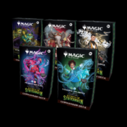 MTG Magic The Gathering Secrets Of Strixhaven 5x Commander Deck Sealed Case