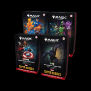 MTG Magic The Gathering Marvel Super Heroes Commander Deck Sealed Case