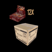 One Piece Paramount War 12x Booster Box Sealed Case OP-02 *Brown Bottom, 1st Ed*