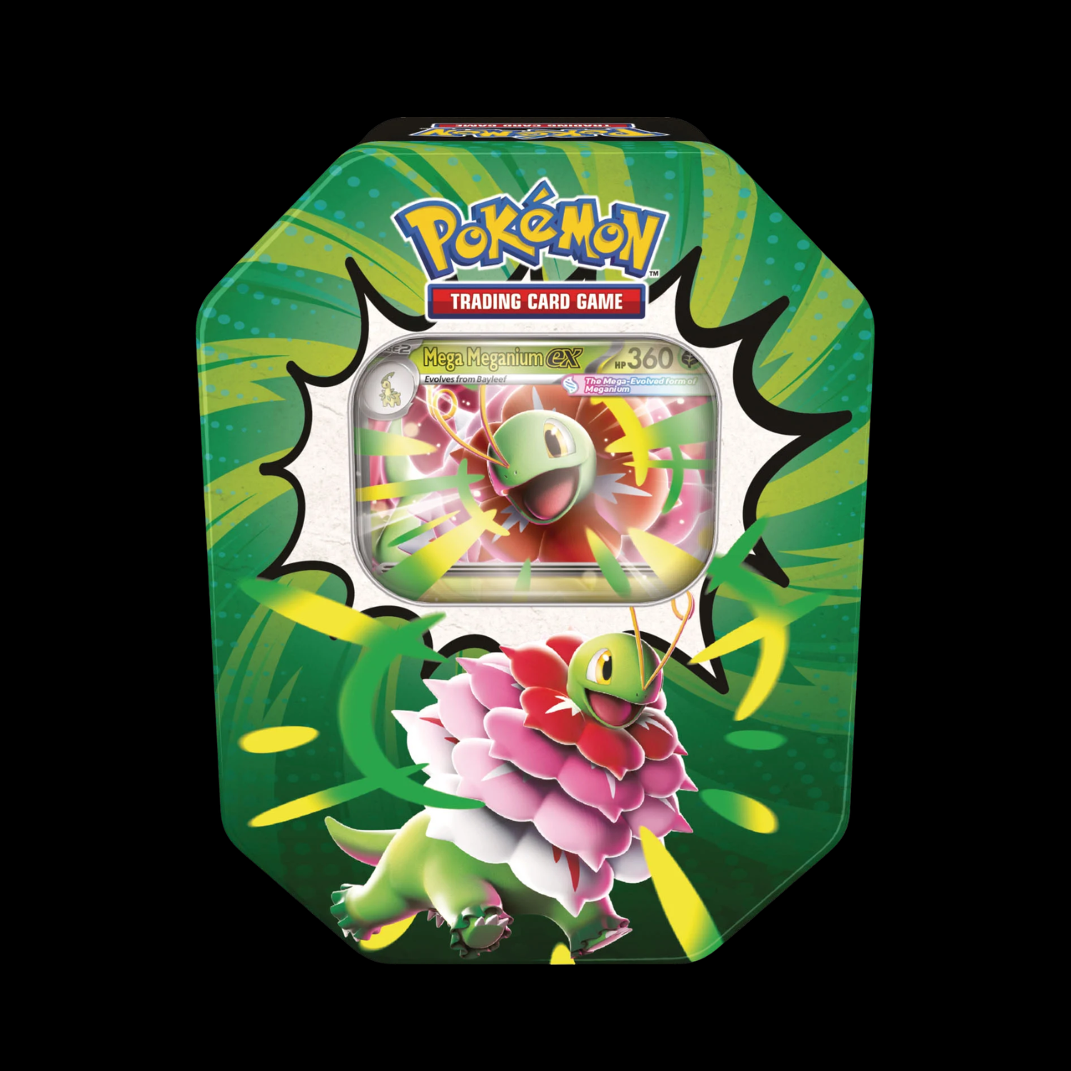 Pokemon Ascended Heroes Mega Meganium EX Tin