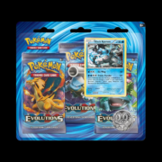 Pokemon XY Evolutions Black Kyurem 3-Pack 2016 (ripped top)