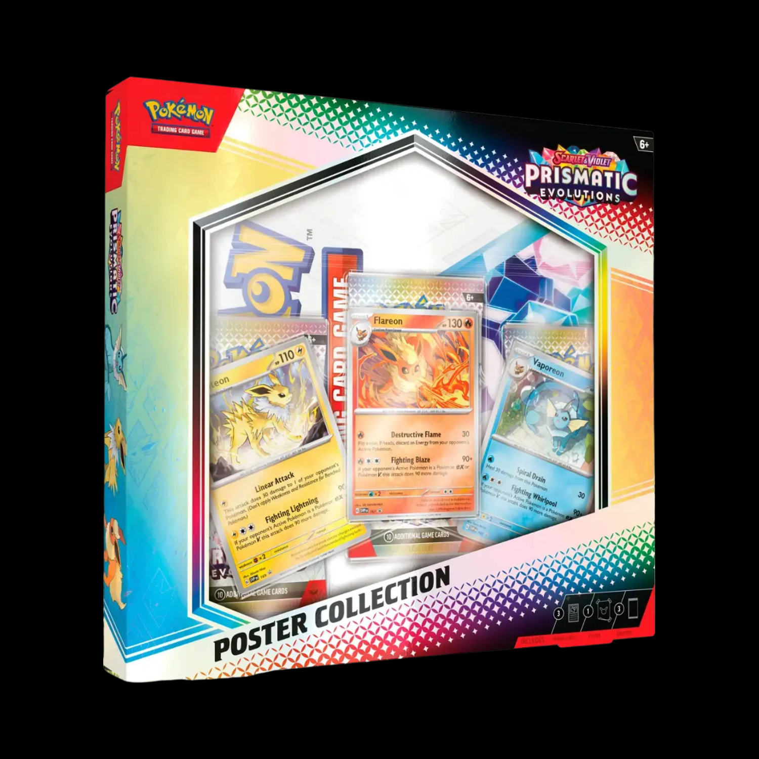 Pokemon Scarlet & Violet Prismatic Evolutions Poster Collection