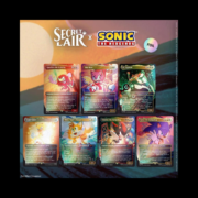 MTG Magic The Gathering Secret Lair Sonic The Hedgehog Friends and Foes Rainbow Foil Sealed