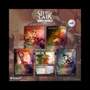 MTG Magic The Gathering Secret Lair Frank Frazetta : The Second Exhibition Rainbow Foil Sealed