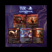 MTG Magic The Gathering Secret Lair X Playstation God Of War Greek Sealed