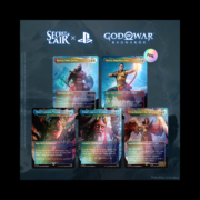 MTG Magic The Gathering Secret Lair God Of War Norse Traditional Foil Sealed