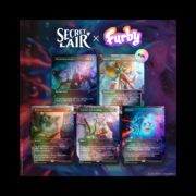 MTG Magic The Gathering Secret Lair X Furby The Gathering Rainbow Foil Sealed