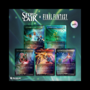 MTG Magic The Gathering Secret Lair Final Fantasy : Grimoire Rainbow Foil JPN Sealed