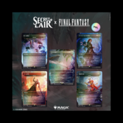MTG Magic The Gathering Secret Lair Final Fantasy : Game Over Rainbow Foil JPN Sealed