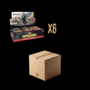 MTG Magic The Gathering Marvel Super Heroes 6x Booster Box Sealed Case