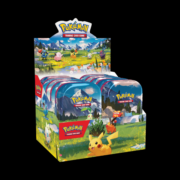 Pokemon Mega Evolution Ascended Heroes Mini Tin Display