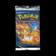 Pokemon Base Set Charizard Unlimited Booster Pack 4th Print 1999-2000