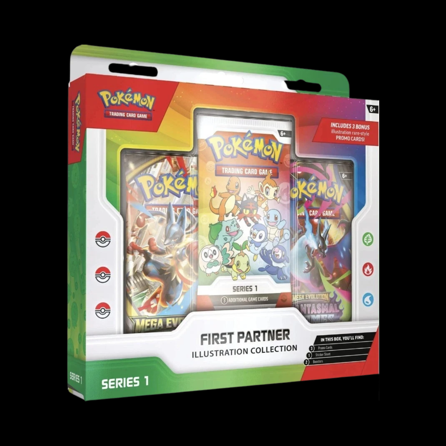 Pokemon First Partner Illustration Collection Series 1