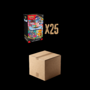 Pokemon Mega Evolution Chaos Rising 25x Booster Bundle Sealed Case