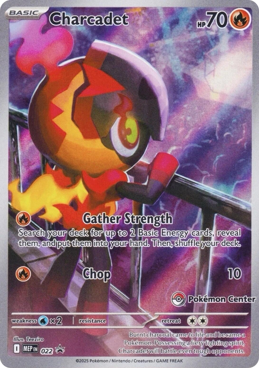Charcadet - 022 (Pokemon Center Exclusive) (022) (MEP)