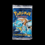 Pokemon Blastoise Base Set Unlimited Booster Pack 1999