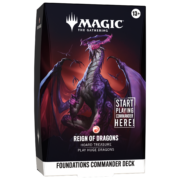 Magic: The Gathering - Reality Fracture - Foundations Commander Deck - Reign Of Dragons