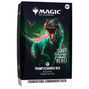 Magic: The Gathering - Reality Fracture - Foundations Commander Deck - Tramplesaurus Rex