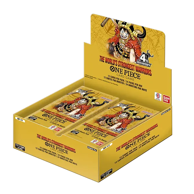 One Piece TCG - The World's Strongest Warriors (OP-17) - Booster Box (24x Packs)