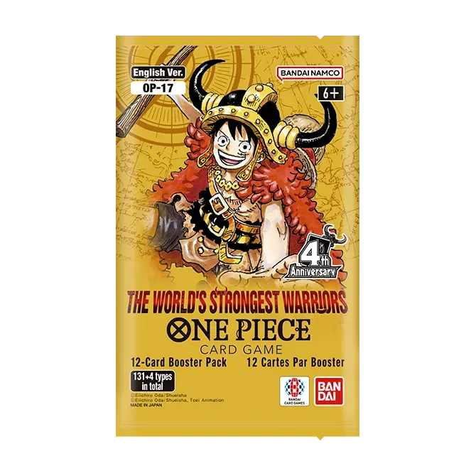 One Piece TCG - The World's Strongest Warriors (OP-17) - Booster Box (24x Packs)