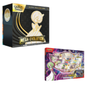 Pokemon TCG – Evolving Powers Collection Box & Mega Evolution ETB (Gardevoir) – Bundle