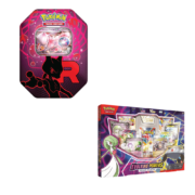 Pokemon TCG – Evolving Powers Collection Box & Team Rocket Tin (Mewtwo) – Bundle