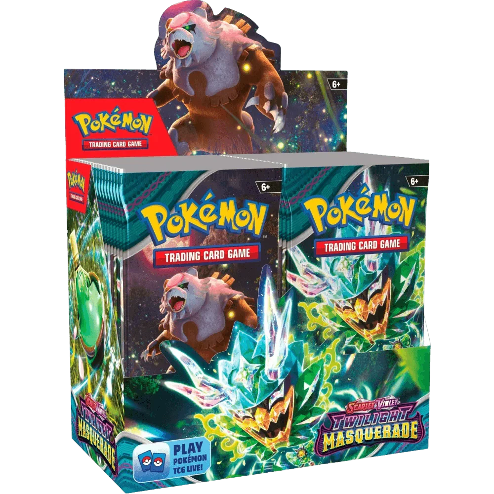 Pokemon TCG – Scarlet & Violet – Twilight Masquerade – Booster Box (36x Packs)
