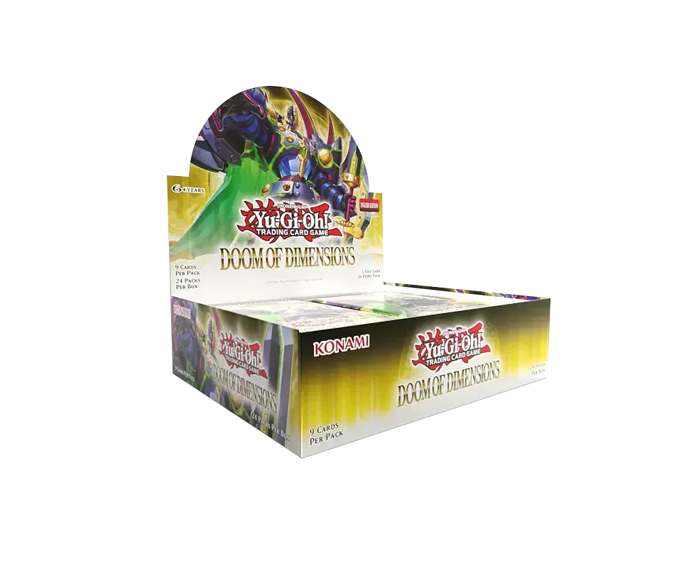 Yu-Gi-Oh! - Doom of Dimensions - Booster Box (24x Packs) (1st Edition)