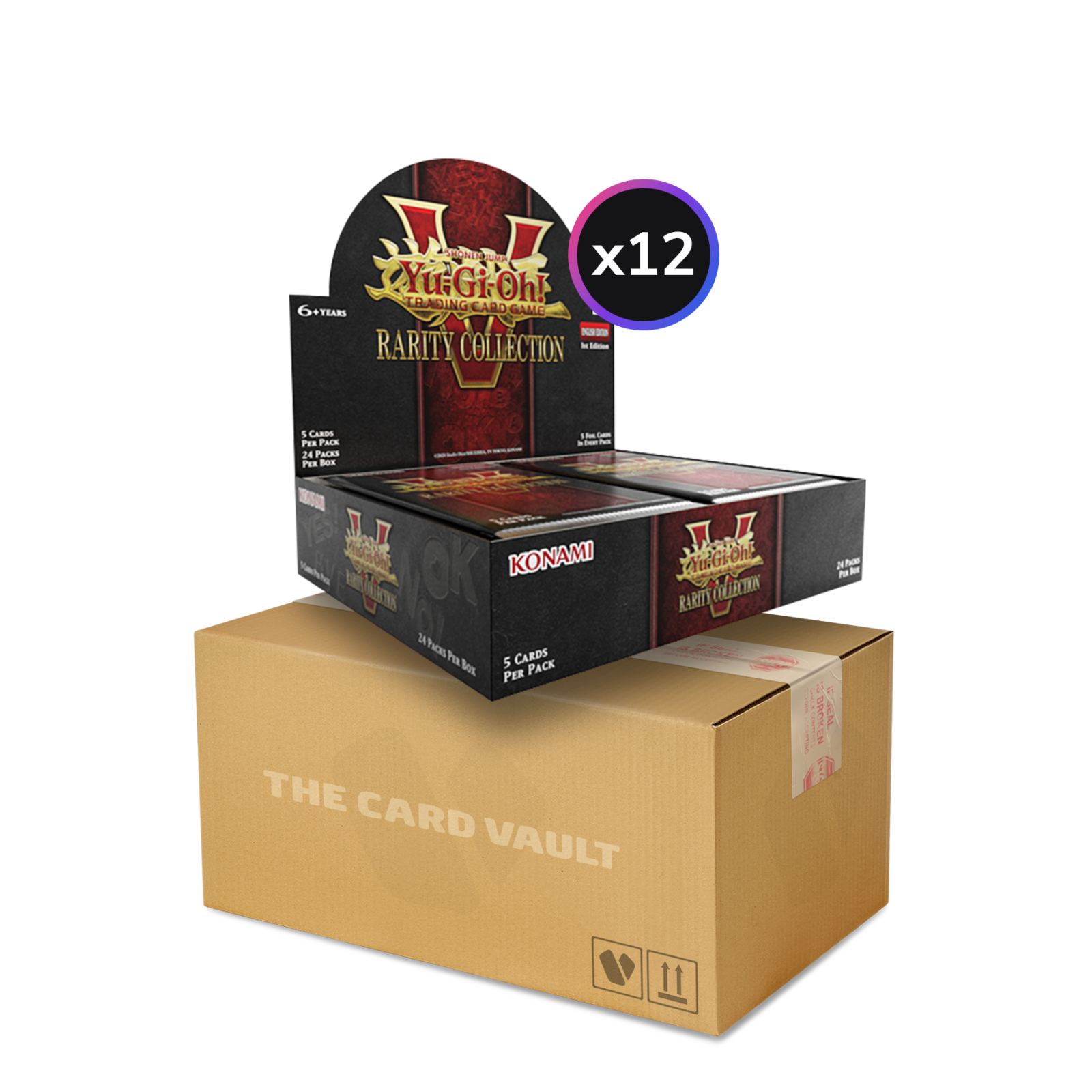 Yu-Gi-Oh! – Rarity Collection 5 – Display Case (12x Booster Boxes)