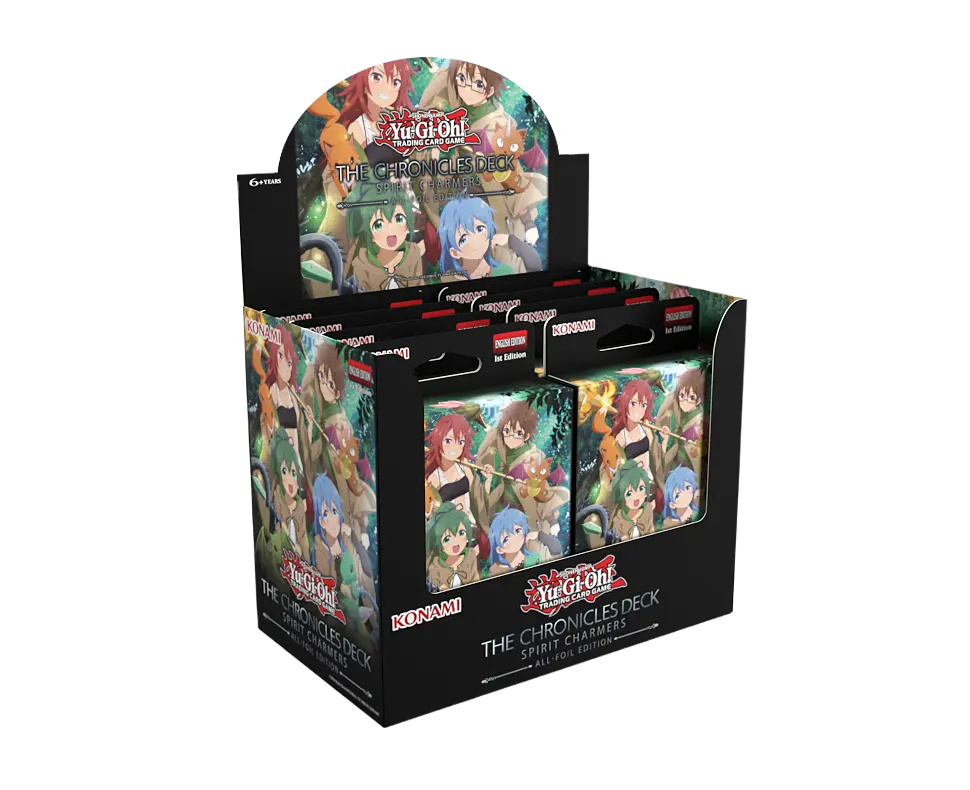 Yu-Gi-Oh! – The Chronicles Deck – Spirit Charmers (All-Foil Edition) – CDU (8x Decks)
