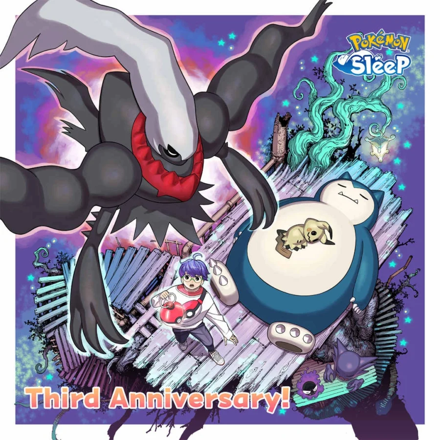 Banner – Pokémon Sleep third anniversary Pokémon Sleep third anniversary