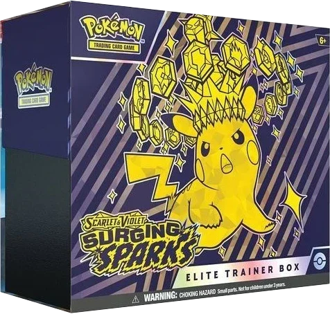 Pokémon TCG - Scarlet & Violet - Surging Sparks - Elite Trainer Box