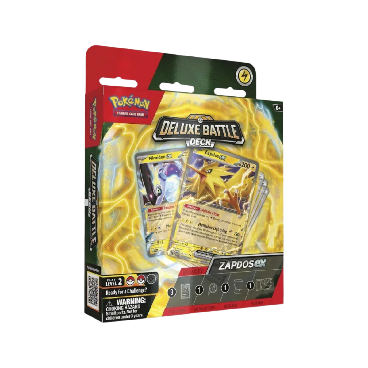 Pokemon TCG – Scarlet & Violet – Deluxe Battle Deck – Zapdos ex