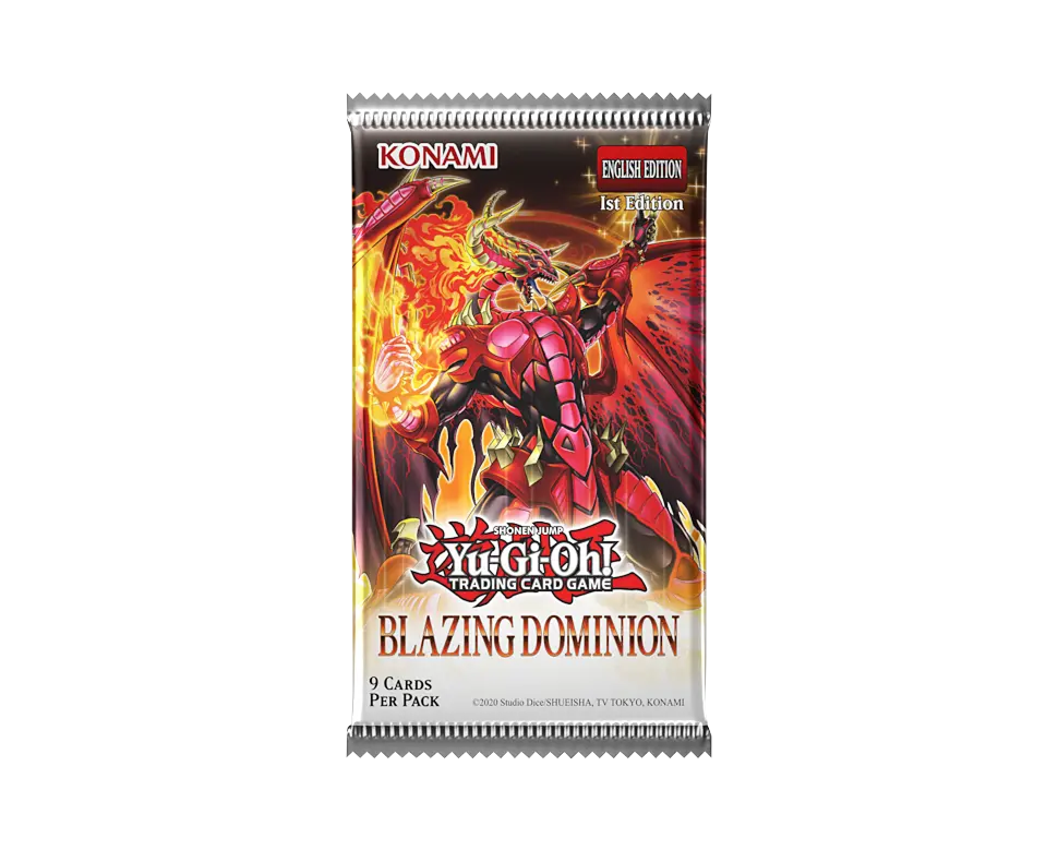Yu-Gi-Oh! - Blazing Dominion - Booster Box (24x Packs) (1st Edition)