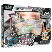 Pokemon TCG – Scarlet & Violet – Black Bolt & White Flare – Unova Victini Illustration Collection Box