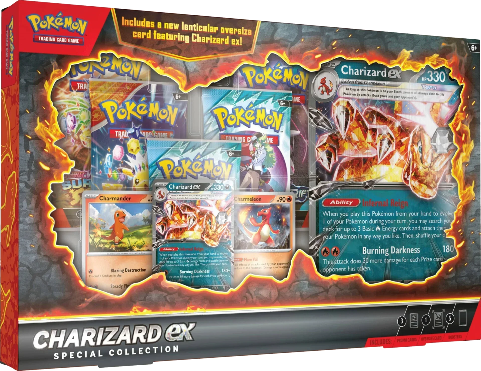 Pokemon TCG – Scarlet & Violet – Charizard ex Special Collection Box