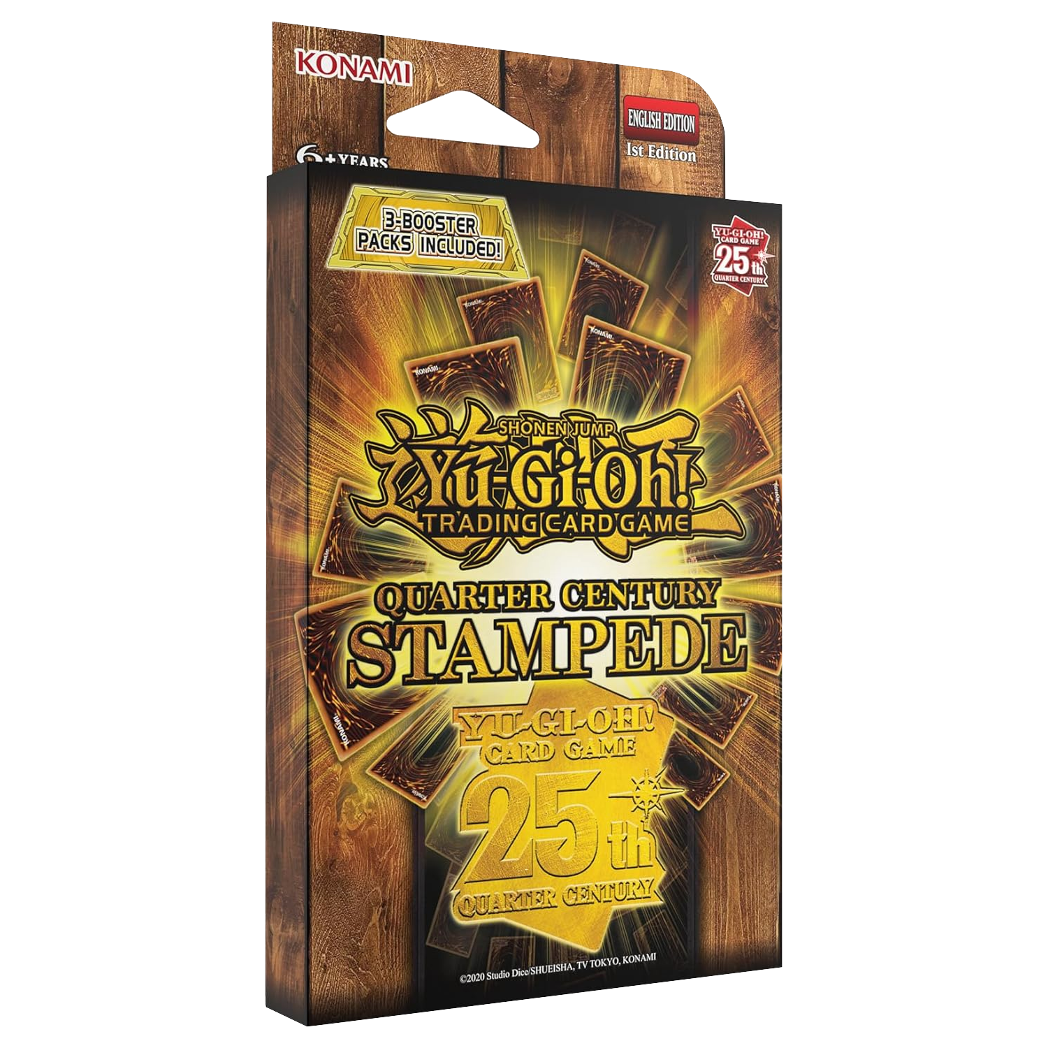 Yu-Gi-Oh! – Quarter Century Stampede – 3-Pack Booster Tuckbox