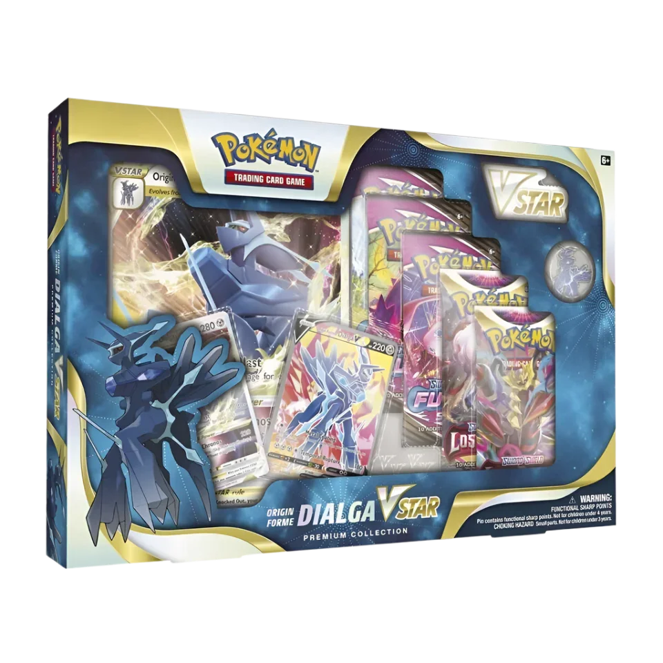 Pokemon TCG – Sword & Shield – Origin Forme Dialga VSTAR Special Collection Box