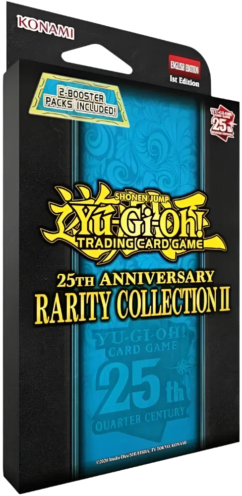 Yu-Gi-Oh! – 25th Anniversary Rarity Collection 2 – 2-Pack Booster Tuckbox