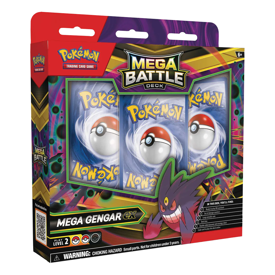 Pokemon TCG – Mega Evolution – Mega Battle Deck – Mega Gengar ex
