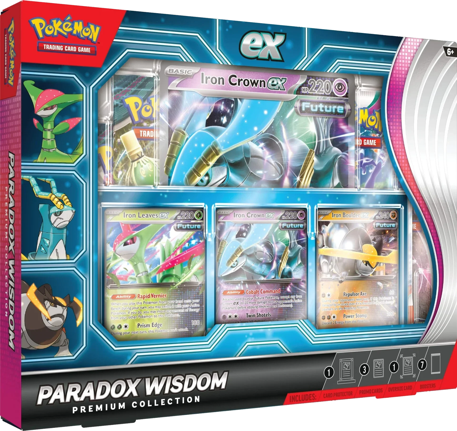 Pokemon TCG – Scarlet & Violet – Paradox Wisdom Premium Collection Box