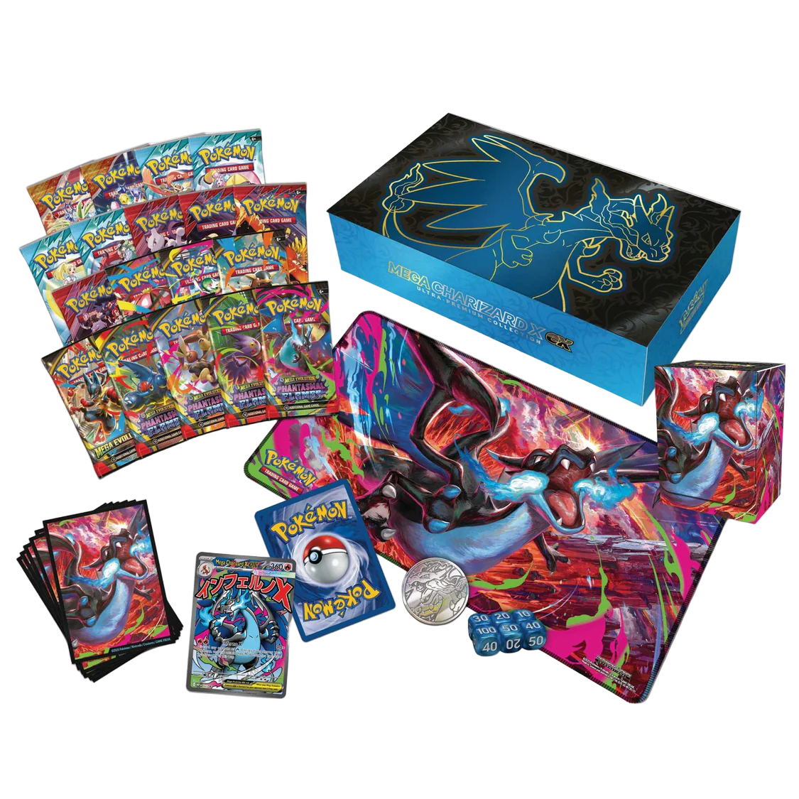 Pokémon TCG - Mega Evolution - Ultra-Premium Collection - Mega Charizard X