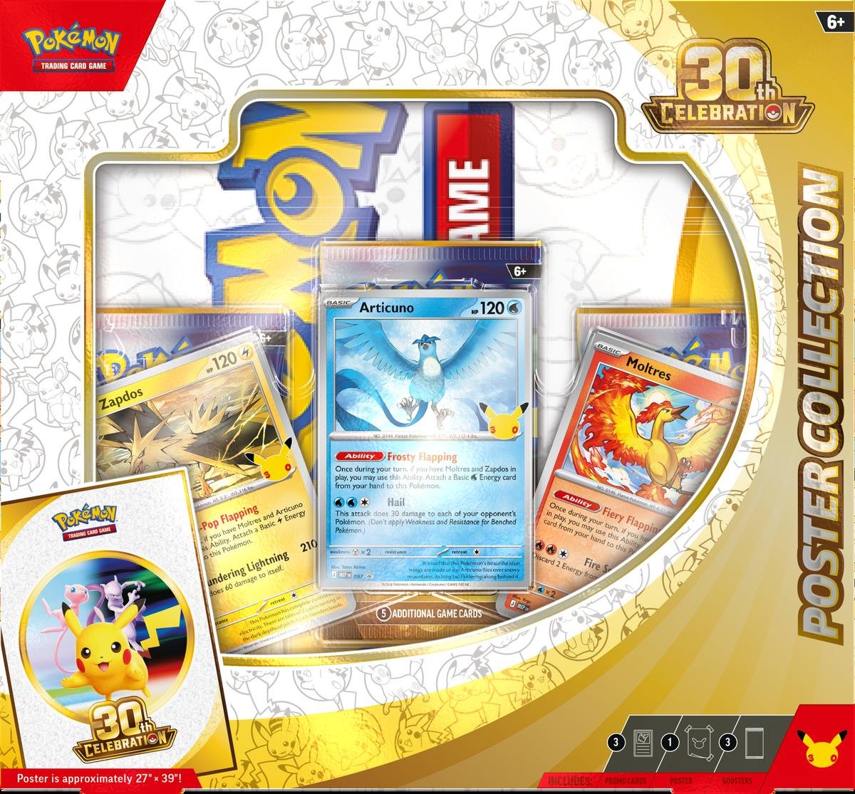 Pokemon TCG – 30th Celebration Poster Collection Box