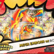 Pokemon TCG – Ascended Heroes Mega ex Box – Mega Meganium, Emboar, or Feraligatr