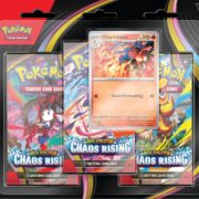 Pokemon TCG – Chaos Rising Three-Booster Blister