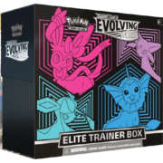 Pokemon TCG – Sword & Shield – Evolving Skies – Elite Trainer Box (Sylveon, Espeon, Glaceon, Vaporeon)