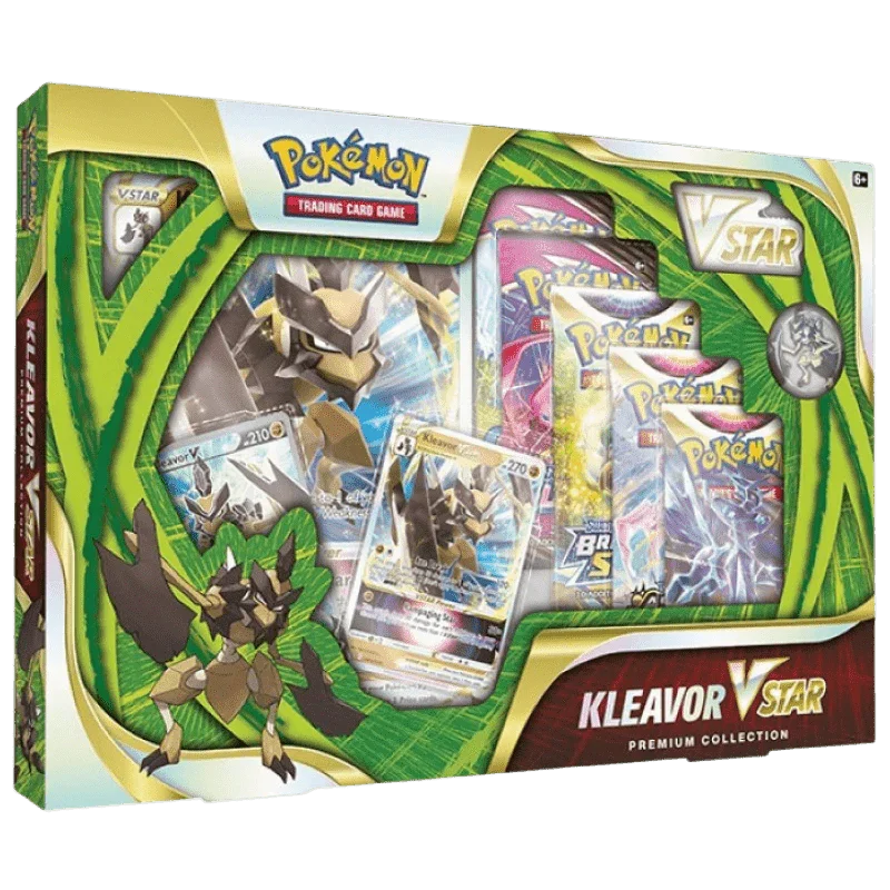 Pokemon TCG – Sword & Shield – Kleavor VSTAR Special Collection Box