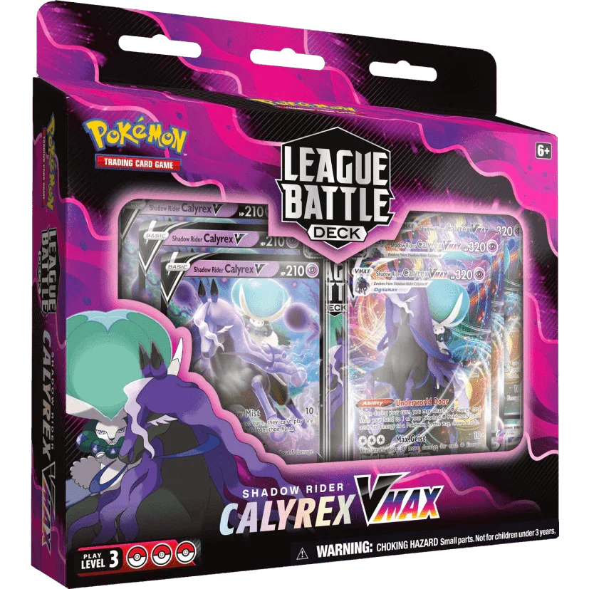 Pokemon TCG – Sword & Shield – League Battle Decks – Shadow Rider Calyrex VMAX