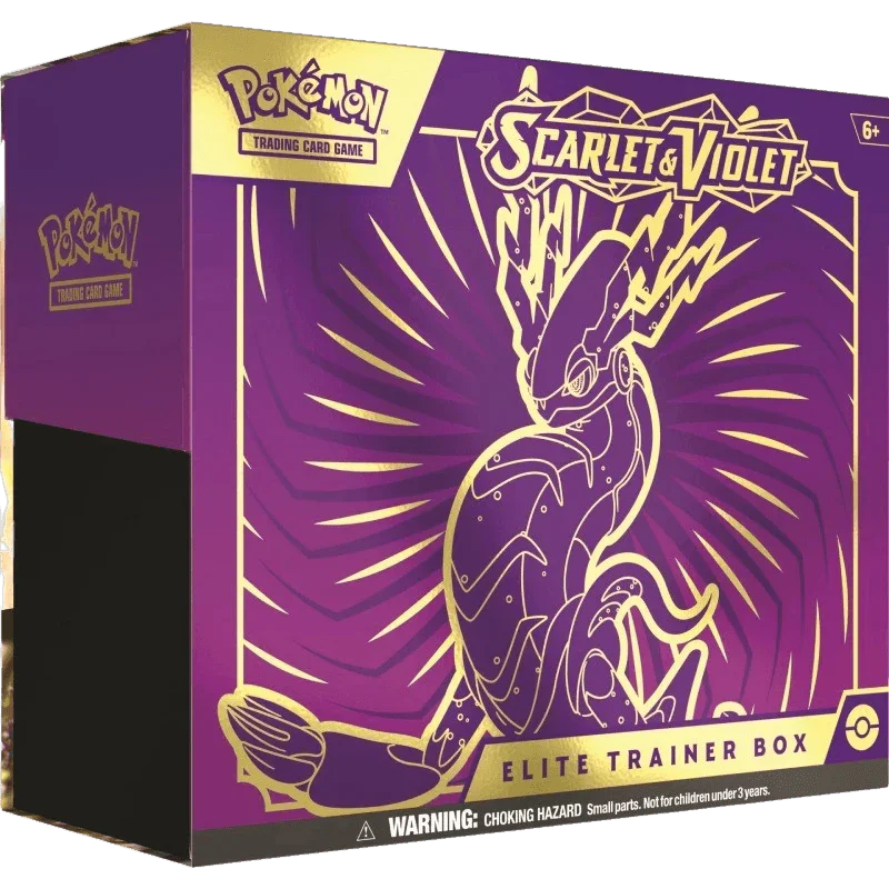 Pokemon TCG – Scarlet & Violet – Base Set – Elite Trainer Box (Miraidon)
