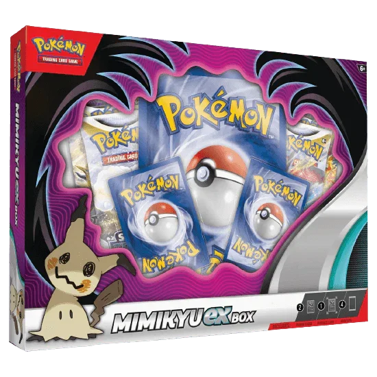 Pokemon TCG – Scarlet & Violet – Mimikyu ex Collection Box